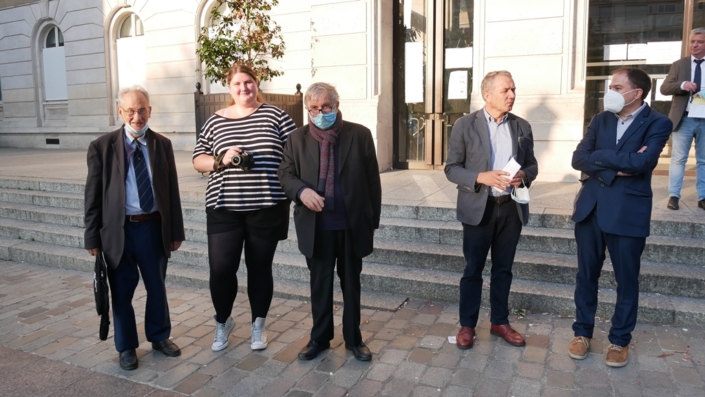 En attente du Comité d'honneur, Pierre Brunel, Margarita Stroganova, Jean-Marc Muller, Francis Comby, Matthias Vincenot