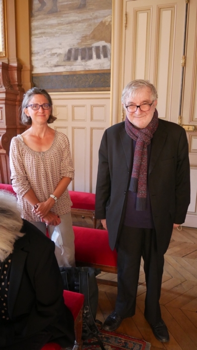 Clotilde Truffaut, présidente de la MGEN SEM et Jean-Marc Muller