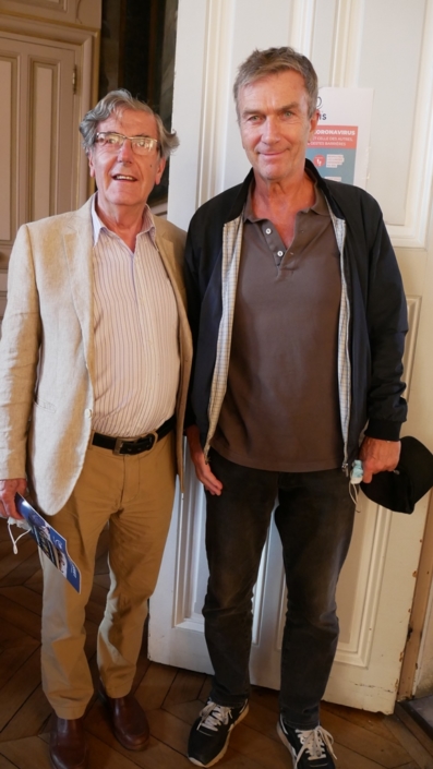 Bernard Menez et Philippe Caroit