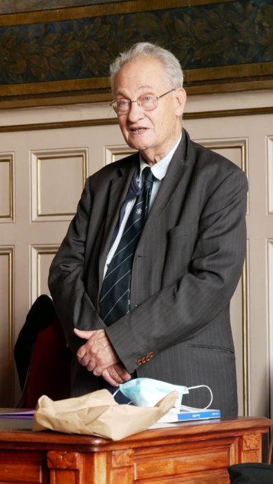 Pierre Brunel, de l’Académie des Sciences morales et politiques, Professeur émérite à la Faculté des Lettres de Sorbonne-Université