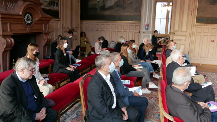 Réunion du Comité d'honneur le 1er septembre 2021 à la Mairie du 15ème dans la Salle des mariages