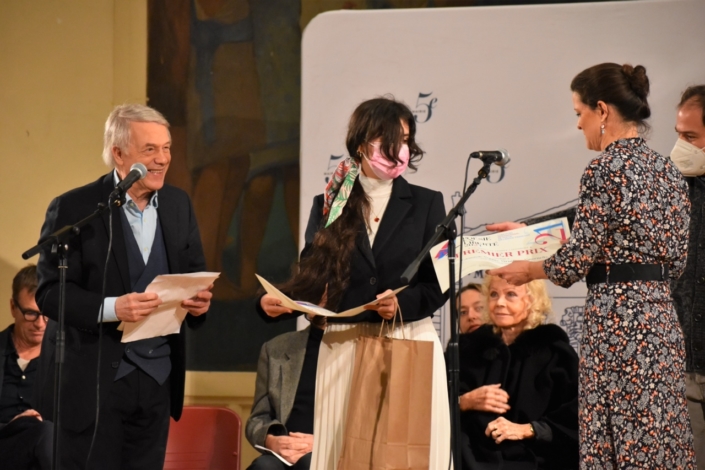 Salvatore Adamo, Sophie Struillou-Smyrnelis et Bertille de la Broïse