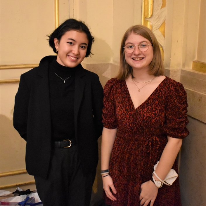 Alyssa Crépieux, jurée et Noémie Angevelle