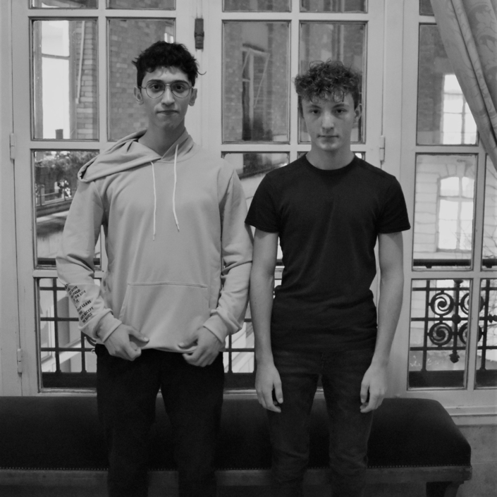 El Hocine Chabane et Roméo Marchand