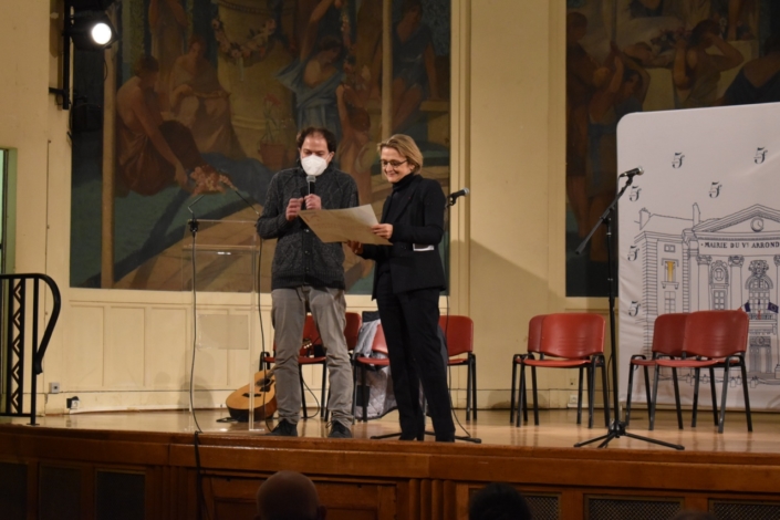 Florence Berthout, Maire du 5ème et Matthias Vincenot