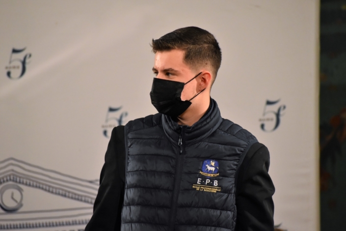 Lucas Verly Ledru, lauréat de l'EPB, école professionnelle de la boucherie, CFA des métiers de la viande