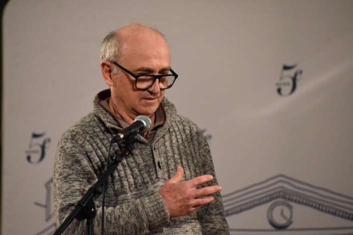 le poète André Prodhomme, Président du Jury 2013 et 2021