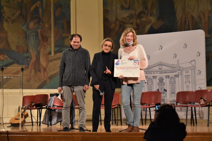 Matthias Vincenot, Florence Berthout et Elisa Fontaine