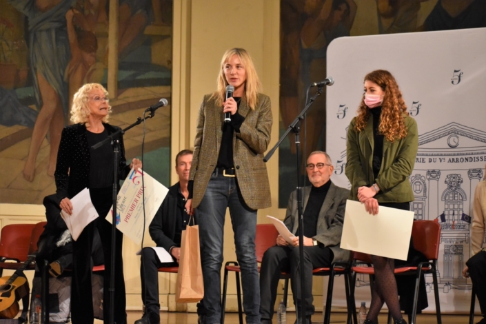 Isabelle Aubret, Cécilia Bonstrom et Sacha Durand