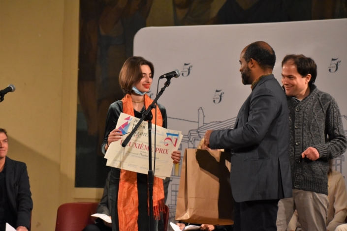 Daphné Barbara et Matthieu Niango