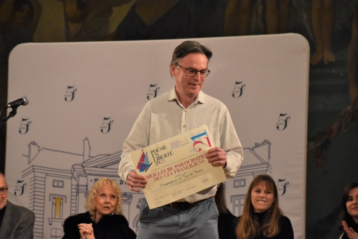 Pascal Mora, poète et formateur aux Compagnons du tour de France