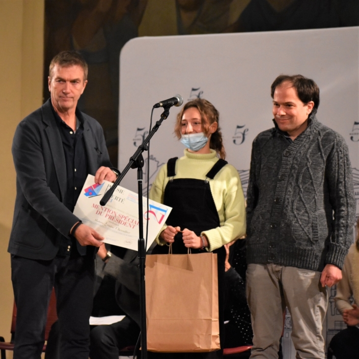 Philippe Caroit, Louise Chevallier et Matthias Vincenot