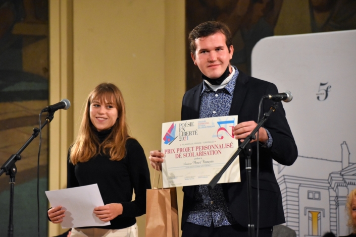 Maïra Schmitt et Henri François