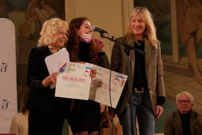 Isabelle Aubret, Sacha Durand et Cécile Bonstrom