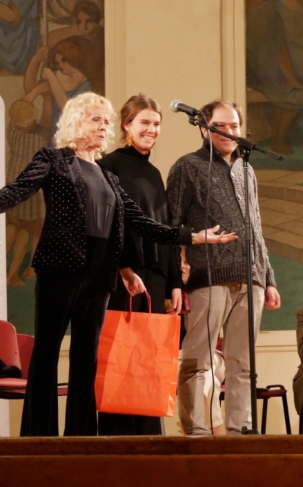 Isabelle Aubret, Carolina Filori et Matthias Vincenot