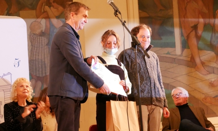 Philippe Caroit, Louise Chevallier et Matthias Vincenot
