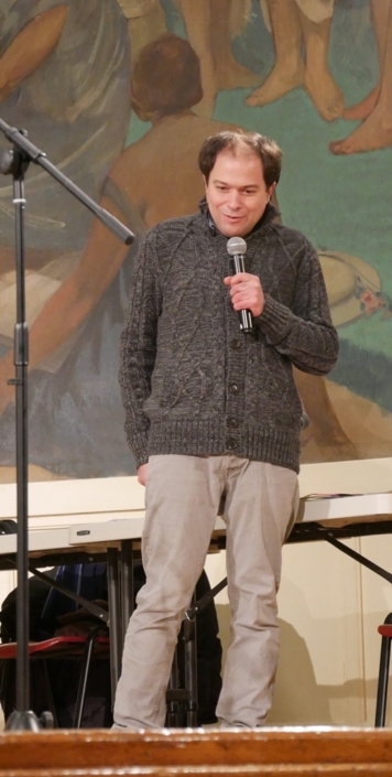 Matthias Vincenot, maître d'oeuvre de la soirée