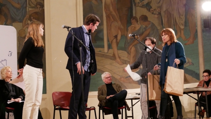 Maïra Schmitt, Henri François, Matthias Vincenot et Laurence Bouvet