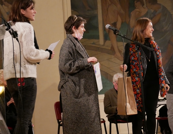 Anne-Sophie Soldaini, Alice Beauchamp et Elisabeth Batier