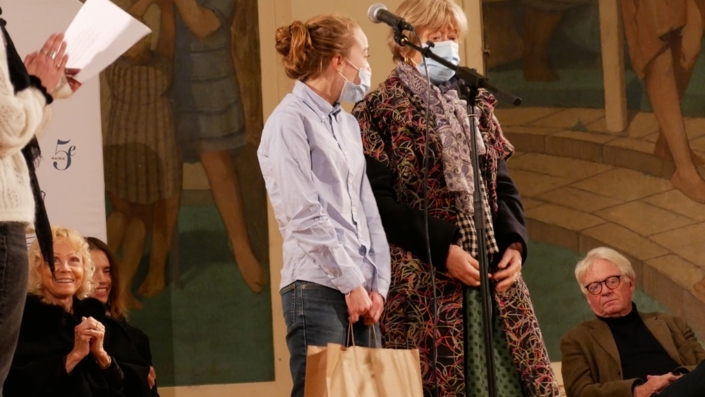 KImberley Monthezin et Elisabeth Jouhaud, secrétaire générale adjointe