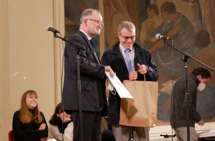 Bernard Martial et Jean-Luc Héraud, président délégué