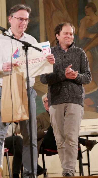 Pascal Mora et Matthias Vincenot