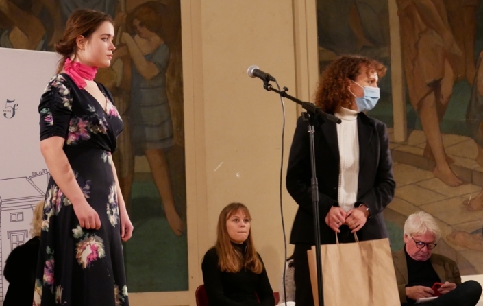 Anna-Maria Balandina et Marina Pezeril, déléguée régionale MGEN