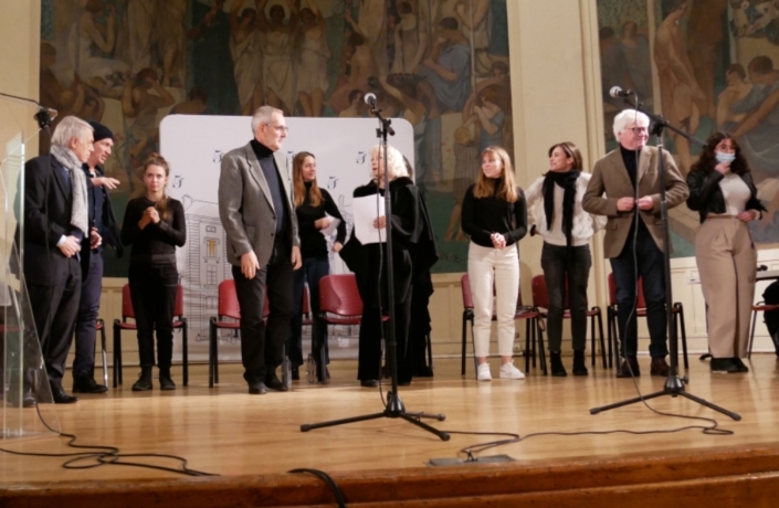 Clôture de la soirée avec les artistes, le Jury