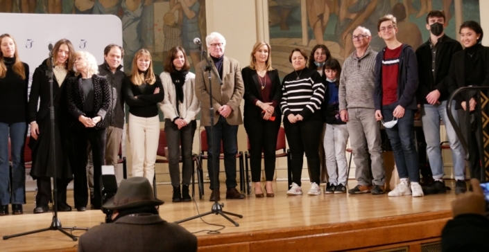 Clôture de la soirée avec les artistes, le Jury